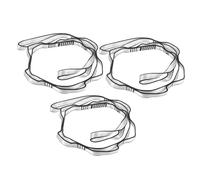 SUPVOX 3 Pièces Aerial Yoga Straps Double-layered Heavy Duty Daisy Chains For Hammock Extension Gym Supply Indoor Outdoor Fitness