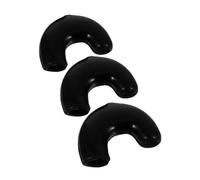 SUPVOX 3 Pièces Caoutchouc pour de Sangle de Saxophone Manchons Rotatifs pour Cordon de Cou Alto Tenor Accessoires de Protection pour Crochets de Sangle
