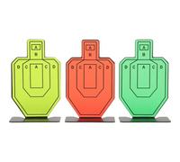 SUPVOX 3 pièces Cible de Tir Réutilisable Polygonale Entraînement Intéressant de Bureau pour Pratique Précise