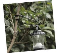 SUPVOX 3 pièces Crochets S pour Lampe de Camping Supports Multifonctions Antidérapants Portables pour Poteaux et Arbres Accessoires pour Randonnée et Pique- Plein Air