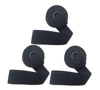 SUPVOX 3 pièces de Porte pour Bandes Élastiques de Musculation Noires Fixation Solide et Protection de Cadre Accessoire Fitness pour Entraînements à et Déplacements