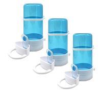 SUPVOX 3 pièces Distributeur Automatique pour Rongeurs Lot de Distributeur Réutilisable Plastique pour Hamsters Écureuils et Oiseaux