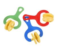 SUPVOX 3 Pièces Ensemble de moisissures pour Enfants Fournitures d'art Scolaire Petits Rouleaux d'argile Fabricant de Timbres Fournitures d'art pour Enfants Rouleau de métier Caoutchouc