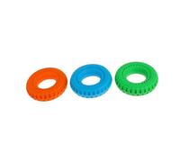 SUPVOX 3 pièces Entraîneur de Poignées de Main Portable Anneaux de Renforcement de Préhension Silicone Rééducation et Soulagement Douleur pour Musculation Doigts et Bras Fitness à et