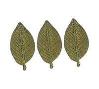 SUPVOX 3 Pièces Épingle à Cheveux Feuille Verte Grand Mignon Pinces à Cheveux Fleuries Agrafe Pinces à Cheveux Colorées Style Extraits Clip Frange Alliage De Zinc Green