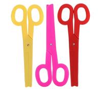 SUPVOX 3 Pièces Giant Plastic Scissors Prop Lightweight Safe Halloween Party Clown Costume Accessory For Circus Stage Performance
