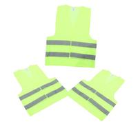 SUPVOX 3 pièces Gilet de Sécurité Réfléchissant pour Hommes Haute Visibilité pour Conducteurs Travailleurs et Course