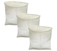 SUPVOX 3 pièces Lot de Paniers Acier Inoxydable pour Protection Racines de Plantes Filet de Jardinage Dense Nuisibles Panier Tuteur Flexible pour Légumes Racines et Fleurs