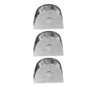 SUPVOX 3 Pièces Poulie de Drapeau Résistant la Rouille en Acier Inoxydable Charge Maximale 50kg Fonctionnement Fluide et Solide Accessoires pour Drapeaux Extérieurs et Écoles