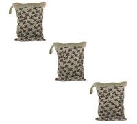 SUPVOX 3 Pièces Rangement Étanche pour Couches Voyage avec Réutilisable Lavable Capacité pour Organiser Accessoires