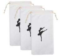 SUPVOX 3 Pièces Sacs à Chaussures pour Chaussures de Danse Sacs de Transport Résistants à L’Usure Anti-Rayures pour Chaussures de Ballet
