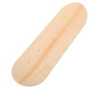 SUPVOX 3 Pièces Skateboard à Peindre DIY pour Garçon Fille Deck Érable Couches Planche Blanche Deck de Remplacement Vierge pour Garçon et Fille