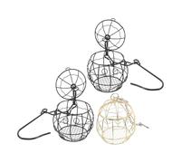 SUPVOX 3 Pièces Support de Nidification en Fer pour Oiseaux, Résistant aux Intempéries Installation Facile, pour Jardins et Parcs des Amateurs de Nature