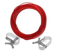 SUPVOX 3 Pièces Treuil à Câble pour Couverture de Piscine Câble Acier Robuste et Tendeur à Cliquet pour Fixation Hivernale des Hors Sol