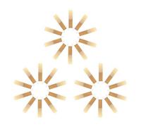 SUPVOX 30 Anches Traditionnelles Bémol pour Saxophone Soprano, Dureté 2,5, en Bois, Boîte de Rangement Plastique, Accessoires pour Débutants et Musiciens, Usage Polyvalent Concert