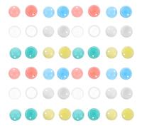 SUPVOX 30 Mini Capsules de 20 Mm pour Machines à Pinces - Petites Capsules Vides de 2 Cm (0,78 Pouce) pour Recharges de Distributeurs Automatiques Et Tirages Sort Maison - 6 Couleurs Assorties,