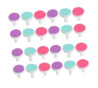 SUPVOX 30 Pièces Accessoires Remplacement à Ongles Garçon Fille Têtes de Meulage pour Coupe Ongles Électrique Garçon Fille et Tout-petits Polissage Rechargeables Rouge Vert