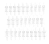 SUPVOX 30 Pièces Clapets Anti-Retour pour Pompe à Air Aquarium Accessoires Étanches pour Tuyau Bulleur Valves Précises pour Réservoir Poissons et Crevettes