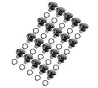 SUPVOX 30 Pièces Crochet pour Lacets de Bottes en Laiton et Fer, Kit de Réparation Robuste pour Chaussures de Randonnée, Résistant aux Dommages, pour Aventure en Plein Air