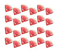 SUPVOX 30 Pièces Pendentif Pastèque en Résine, Mini Tranche Rouge