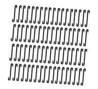 SUPVOX 300 pièces Clips de Fixation pour Vignes Attaches Flexibles Plastique Noir pour Plantes et Légumes Clips Réutilisables pour Support de Tiges et Cultures Jardin