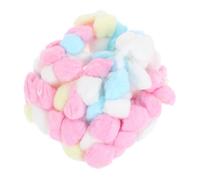 SUPVOX 300 pièces de Coton Colorées pour Hamsters Coton Hydrophile Dégraissé Accessoires de Couchage pour Petits Animaux Maintien Chaleur Hiver