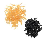 SUPVOX 300 Pièces Mini Becs de Poulet en Plastique Colorés, Accessoires Becs d'oiseaux Polyvalents pour Projets D'artisanat et Fabrication de Jouets Poupées