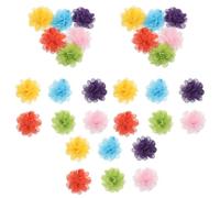 SUPVOX 30pièces Nœuds pour Cheveux De Chien avec Fleurs Colorées Pinces à Cheveux pour Petits Chiens Chats Et Chiots Accessoires De Toilettage