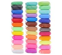 SUPVOX 36 Paquets Boue De Couleur Argile Ultra-légère Polymère Faire Texturé Art des Enfants Artisanat Trousses Moulage La Modélisation Coloré Hé Kit d'argile Kits d'argile Plastique