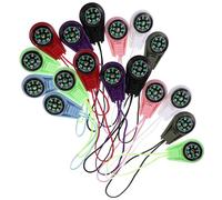 SUPVOX 36pièces Boussole De Randonnée Compacte pour Navigation Extérieure Porte-clés Boussole De Camping Outil Orientation Facile à Lire