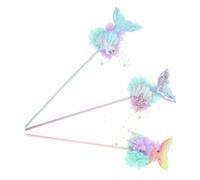 SUPVOX 3pièces Bâton De à Paillettes Et Artisanat Accessoires De Déguisement pour Garçon Fille Cadeaux Invités De Mariage Fête