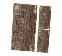 SUPVOX 3pièces Décor Arrière-Plan Écorce Naturelle pour Terrarium Reptile Aménagement Paysager Végétal Facile à Installer