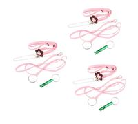 SUPVOX 3pièces Laisse De Traction pour Tortue Ajustable Équipement De pour Animaux De Compagnie pour Activités Extérieures Moyenne