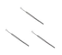 SUPVOX 3pièces Pince à Tiques Acier Outils De Retrait Pour Animaux De Compagnie Ensemble De Accessoires Pour Retirer Facilement Tiques Et Insectes Et Chiens