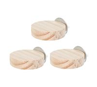 SUPVOX 3pièces Squirrel Chinchilla Jumping Stands Creative Wooden Bird Platforms for Parrots Small Pets