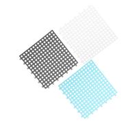 SUPVOX 3pièces Tapis De Cage Plastique pour Lapin Et Petits Animaux Tapis De Sol Anti-Fuite Facile à Nettoyer pour Enclos Et Nid