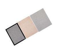 SUPVOX 3pièces Tapis De Cuisson Fibre De Verre Antiadhésif pour Barbecue Réutilisable Antiodeurs Découpe Adaptable pour Grils Et Plaques Plancha Et Cuisine Extérieure