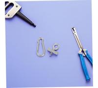 SUPVOX 4 Ensembles Butées Rail Auvent Acier Inoxydable pour Caravane Camping-Car Accessoires Fixation Tissu d'ombrage Extérieur Clips Renforcés Résistants Aux Intempéries