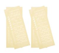 SUPVOX 4 Feuilles d'Autocollants pour Erhu Tableau des Gammes et Guide de Doigté pour Apprentissage Débutant