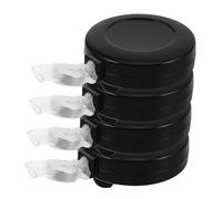 SUPVOX 4 Pièces Accessoires De Disparition De Pièces Remplisseurs De Sacs Amusants Amusant Accessoires De Magicien Accessoires Gadgets Tours De Magicien Plastique Noir