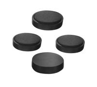 SUPVOX 4 pièces Aimants de Sourdine pour Accessoires Magnétiques Pratiques et Faciles à Installer Silence pour Instrument Couleur Noire Moderne Variées Grand Moyen Petits