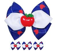 SUPVOX 4 Pièces Barrettes Noeud Tulle à et pour Clips Cheveux et Antidérapants Accessoires Coiffure Sécurisés pour Usage et Fêtes