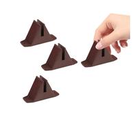 SUPVOX 4 pièces Base de Clôture de Jardin Plastique Stable Support pour Petite Clôture Fixation Grillage Rigide Poteau Facile à Installer pour Séparation Jardin