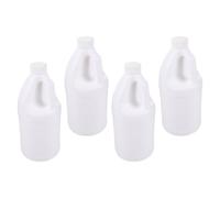 SUPVOX 4 Pièces Bidon Étanche D’un Gallon 1l en Plastique Blanc avec