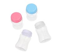SUPVOX 4 pièces Bouteille de Lait Maternel Large Capacité Récipient Alimentaire sans Compatible Pompes Fuite pour Conservation et Congélation Lait Maternel