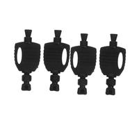 SUPVOX 4 Pièces Clé De Station Appât Plastique Clé De Rechange pour Boîte à Appâts pour Souris Portable pour Accès Facile Station