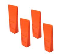 SUPVOX 4 pièces Coin Abattage Plastique Résistant Antidérapant pour Abattre Arbres Outil de Bûcheron Professionnel