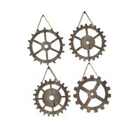 SUPVOX 4 pièces Décoration Murale Industrielle Ornement Vintage Style Steampunk Accessoires Muraux Compacts pour Ambiance Loft et Maison Industrielle