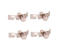 SUPVOX 4 pièces Erhu String Adjusters Premium Stainless Steel Fine Tuners Durable Erhu Parts For Precise Tuning