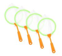 SUPVOX 4 pièces Filets de Plastique Grands pour Garçon Fille Jouets Aventure et Bain Outils pour Attraper Insectes et Poissons Filet Portable pour Aire de Jeux Couleur Aléatoire